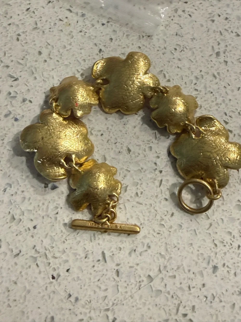 Oscar de la Renta Flower bracelet